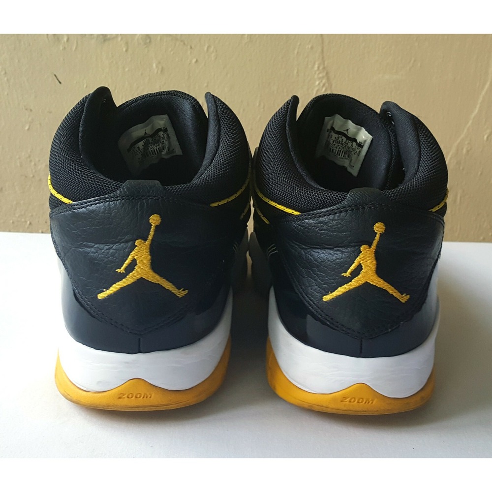 Nike Jordan Prime Flight Black Varsity Maize  616846-012  size 11.5 - Picture 4 of 10